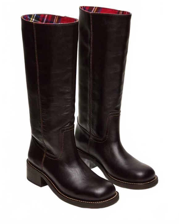 STEVE MADDEN Shoes - NEW STEVE MADDEN women's riggs plaid boot in brown plaid